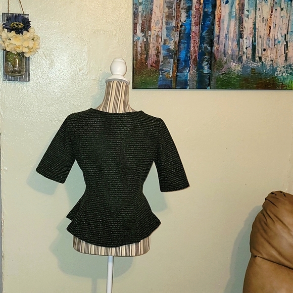 Purpleline Women's Blouse Gray Size Large - Picture 2 of 2